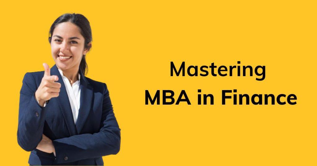 Mastering MBA in Finance